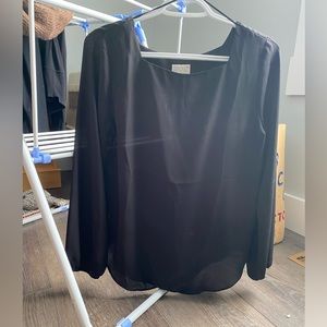 Women’s black blouse